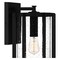 Quoizel Hazel 1-Light Earth Black Outdoor Wall Lantern HAZ8409EK - alternate 5